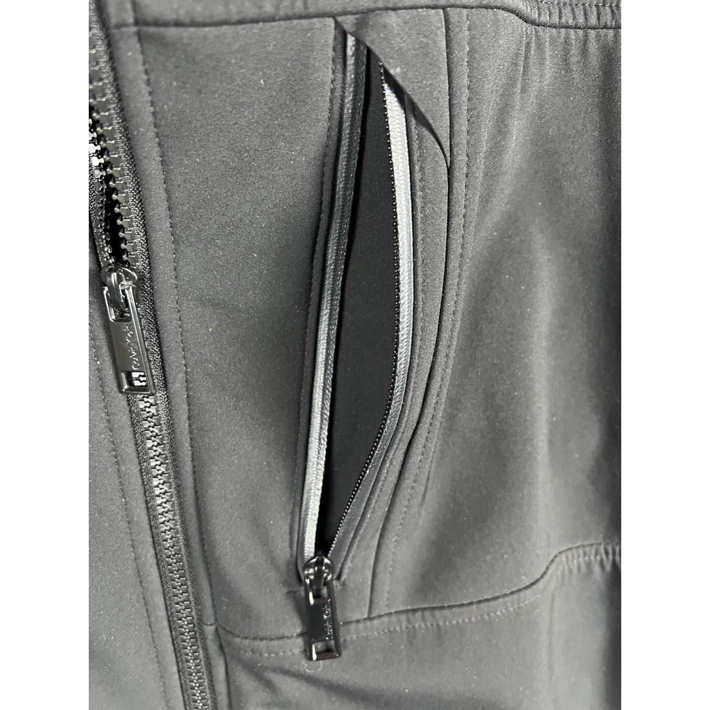 Calvin Klein Men's Water Resistant Soft Shell Bottom Jacket, Breathable L Used - Picture 5 of 7